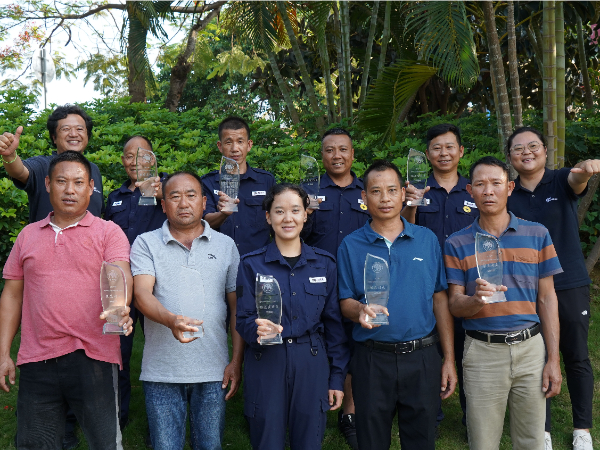 10名代表受表彰，参与社区亚洲象保护及