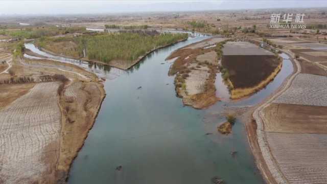 新华全媒+｜为有源头“弱水”来——黑河张掖段打造生态综合治理项目助推乡