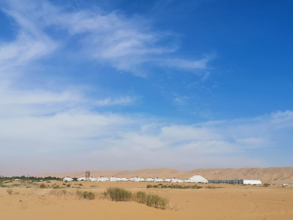 尉且末沙漠公路通车！“死亡之海”里的