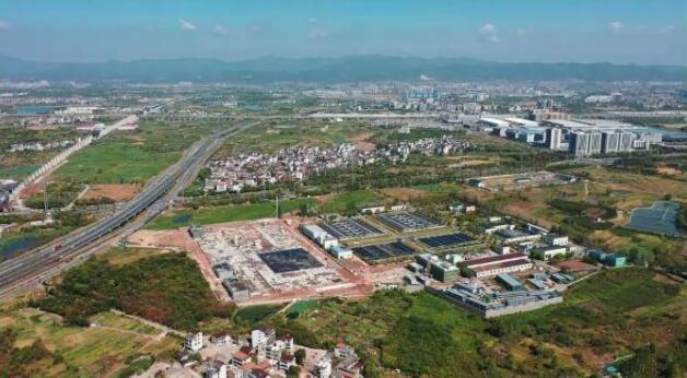 浙中首座大型全地埋式污水处理厂通水调