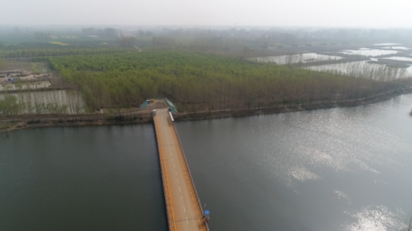 在保护中建设!黄河故道特大桥首桩成功浇筑 在保护中建设!黄河故道特大桥首桩成功浇筑