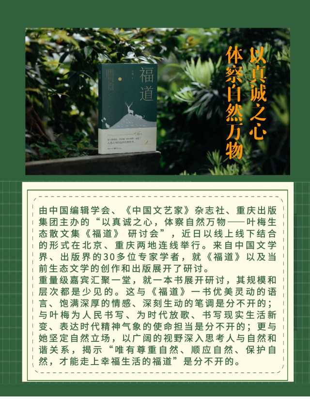 “大咖”汇聚叶梅《福道》研讨会,听听他们说了啥? “大咖”汇聚叶梅《福道》研讨会,听听他们说了啥?