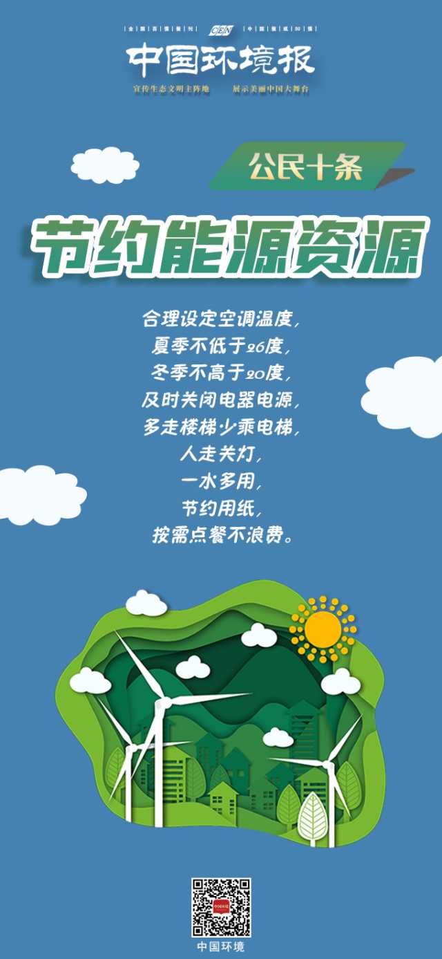 践行“公民十条”②丨节约能源资源 践行“公民十条”②丨节约能源资源