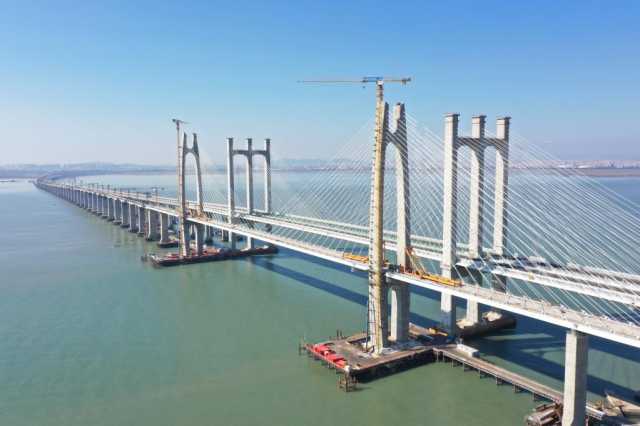 新时代之桥丨湛蓝·福建泉州湾跨海大桥