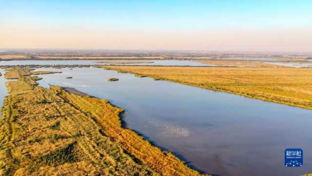 越冬候鸟绘就湿地秋韵