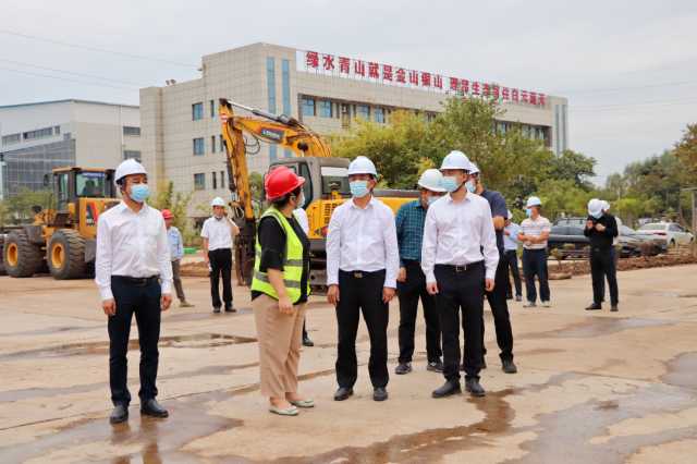 广西壮族自治区生态环境厅厅长陈亮深入来宾四县市调研
