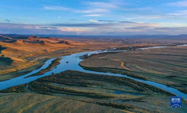 瞰黄河上游湿地秋韵 瞰黄河上游湿地秋韵