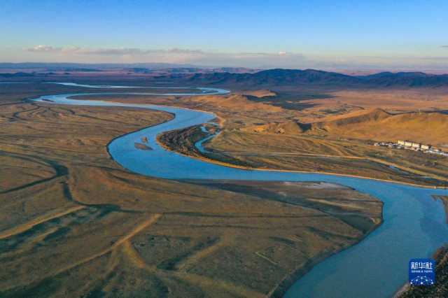 瞰黄河上游湿地秋韵 瞰黄河上游湿地秋韵
