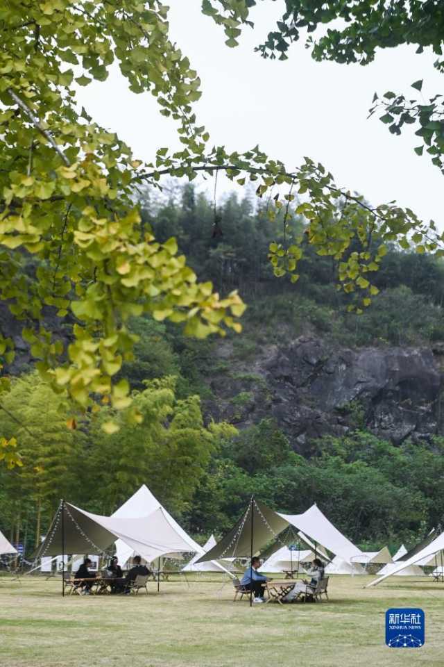 新华全媒+丨昔日“矿山村”变身乡村旅游网红地 新华全媒+丨昔日“矿山村”变身乡村旅游网红地