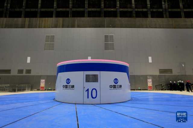 白鹤滩水电站10号机组投产发电 白鹤滩水电站10号机组投产发电