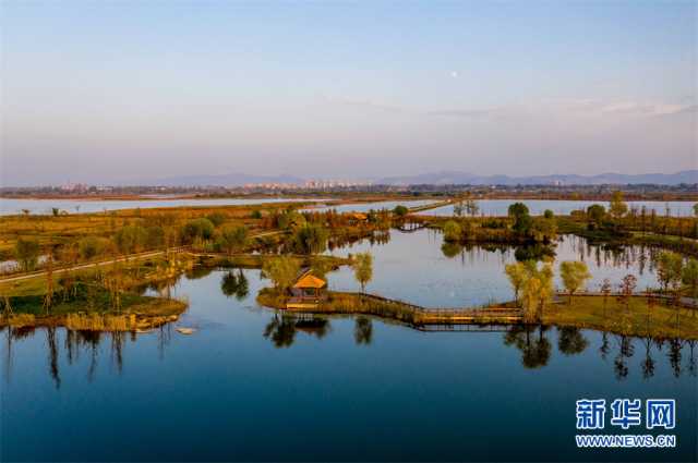 【“飞阅”中国】安徽淮北:湿地秋色醉人心 【“飞阅”中国】安徽淮北:湿地秋色醉人心