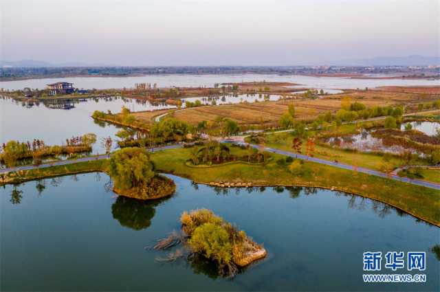 【“飞阅”中国】安徽淮北:湿地秋色醉人心 【“飞阅”中国】安徽淮北:湿地秋色醉人心