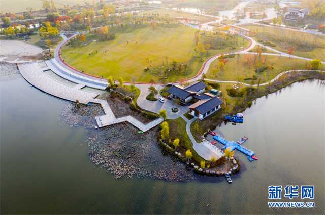 【“飞阅”中国】安徽淮北:湿地秋色醉人心 【“飞阅”中国】安徽淮北:湿地秋色醉人心
