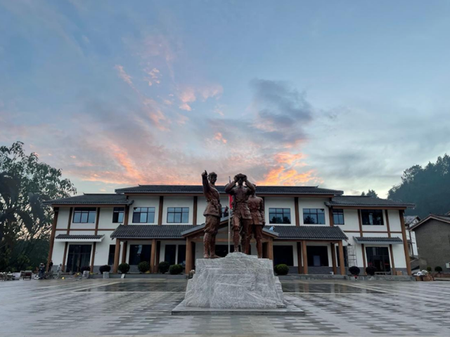 四川省首条红色乡村示范路，正式通车！