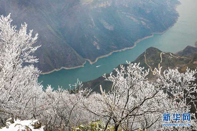 【“飞阅”中国】雪落三峡 山河如画 【“飞阅”中国】雪落三峡 山河如画