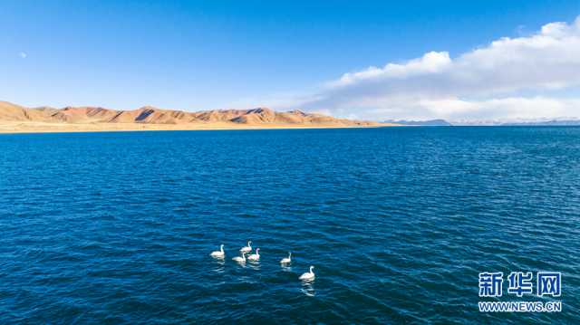 【“飞阅”中国】冬格措纳湖冬景 空灵幽远如梦境 【“飞阅”中国】冬格措纳湖冬景 空灵幽远如梦境