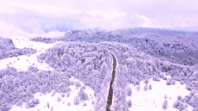 千城胜景丨长白天下雪 吉地新体验